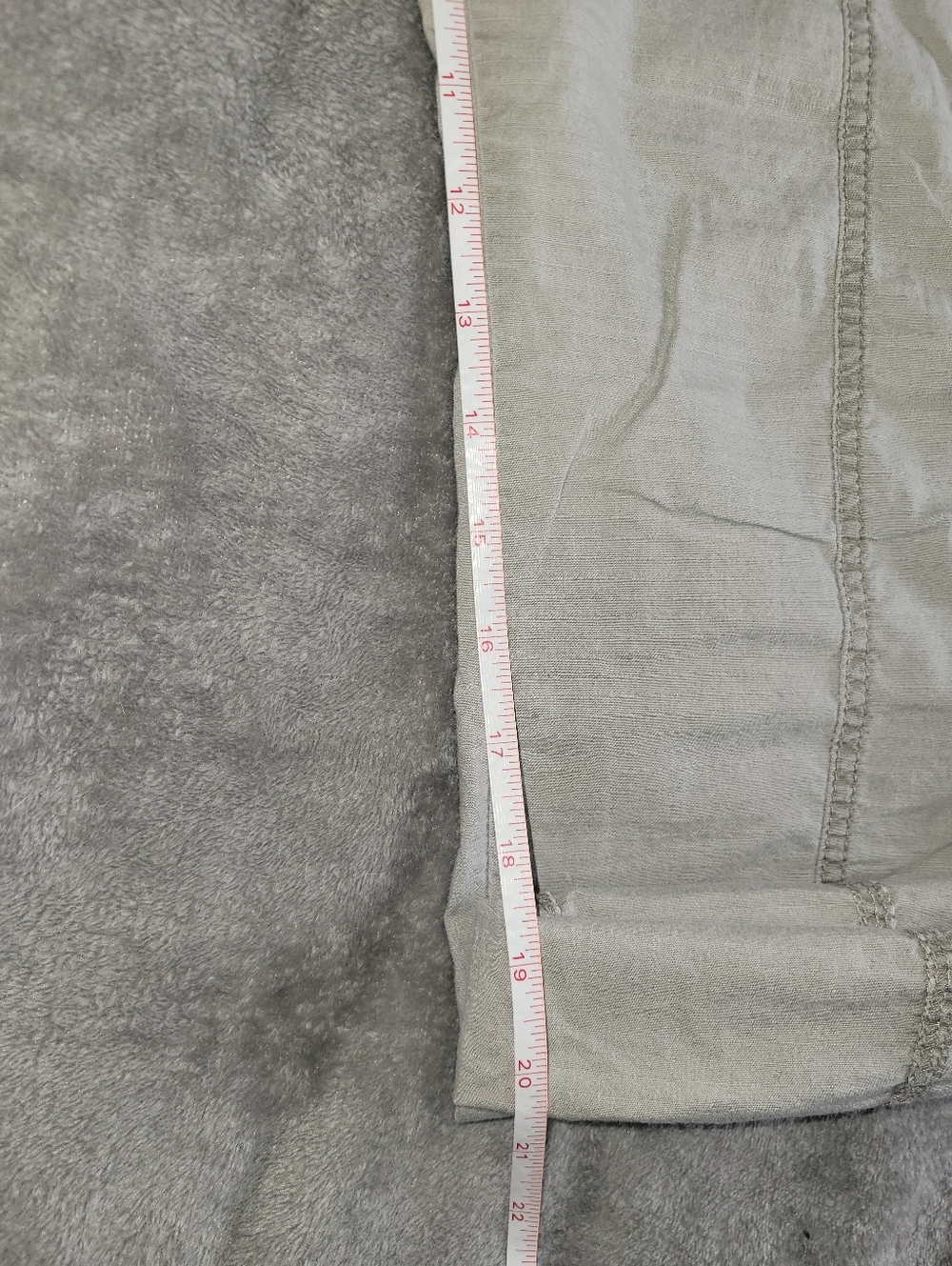One 5 ONE KHAKI Casual CAPRIS - Picture 9 of 10